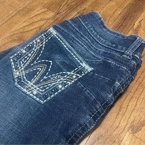 Bling Wrangler Boot Cut Jeans
